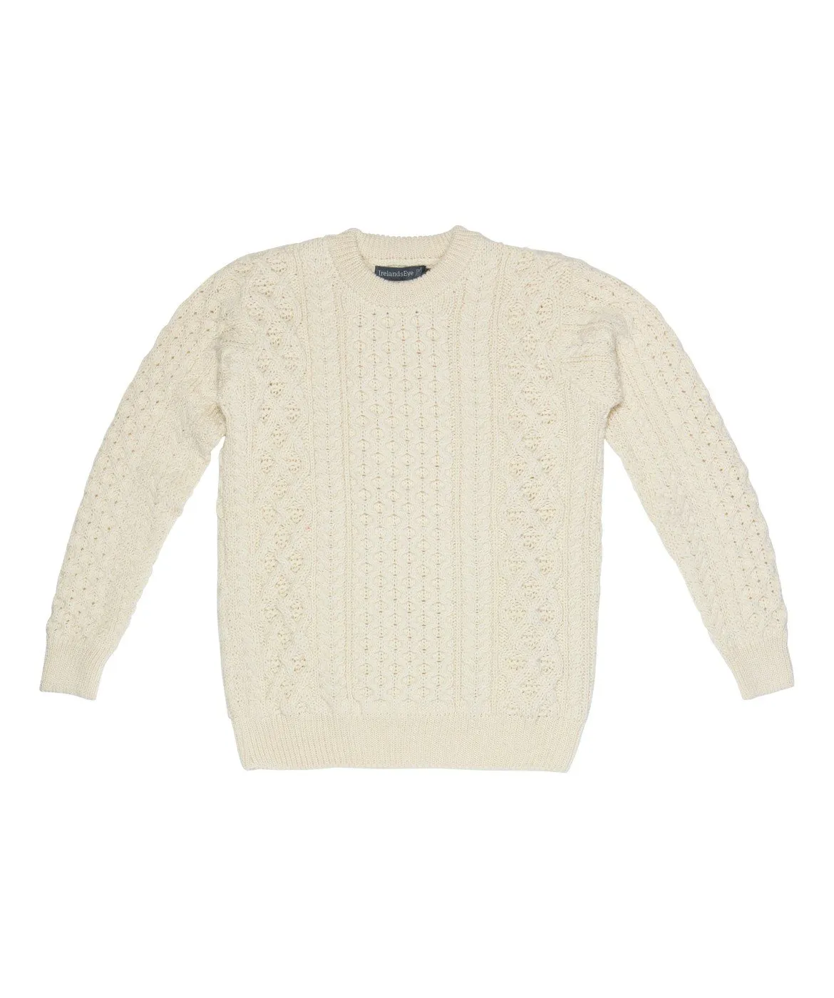  Merino Wool Natural  Aran Sweater