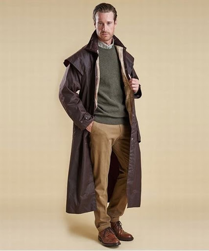 stockman full length wax coat online -